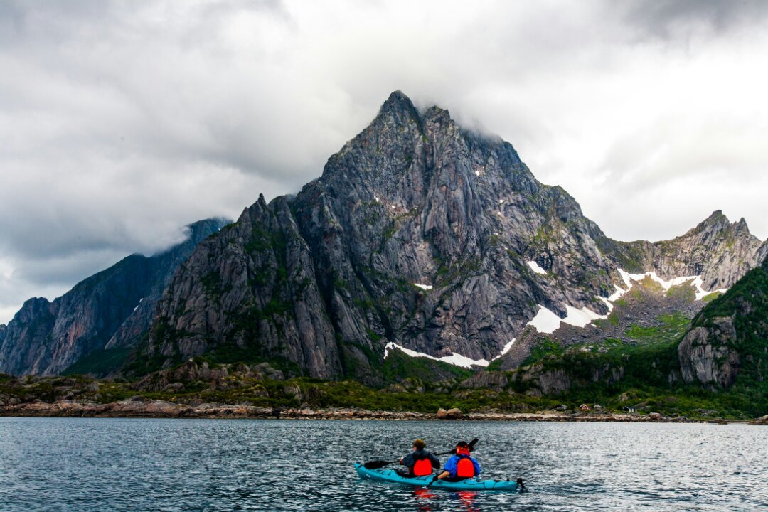 How we in Norway kayaked on the sea - My, Longpost, Norway, Finland, Kayaking, Travels, Tracking, North