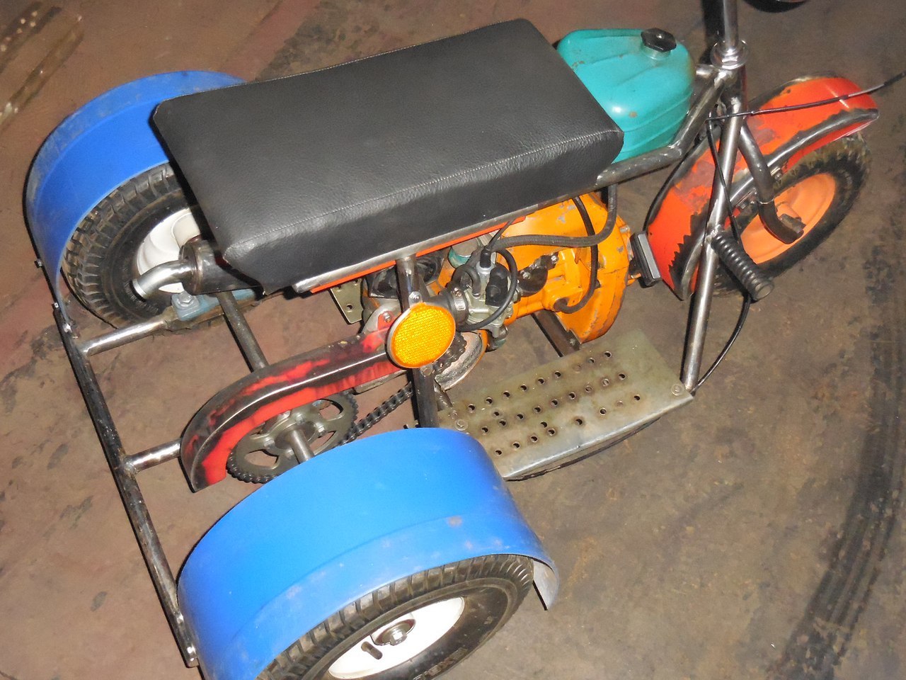 Chainsaw trike - My, , Trike, Longpost