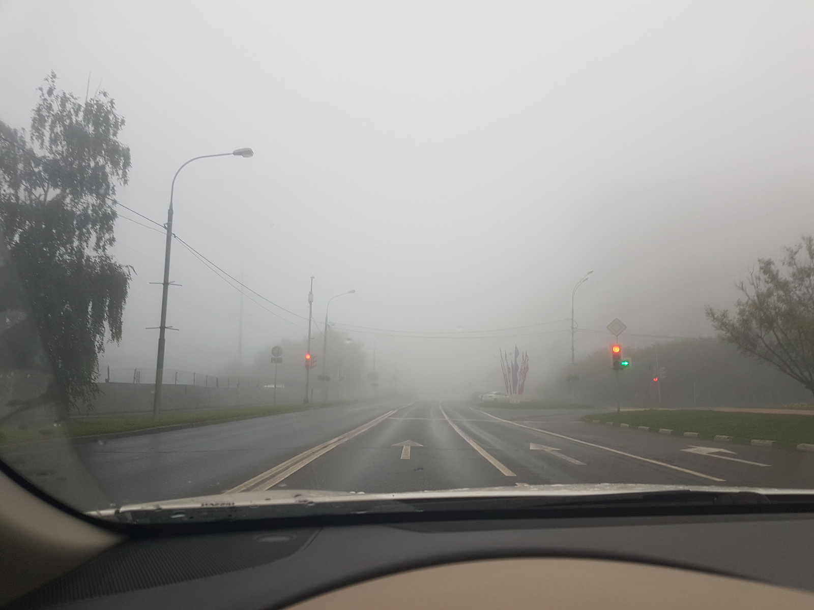 6.00 Morning Silent Hill - My, Moscow, Morning, Fog