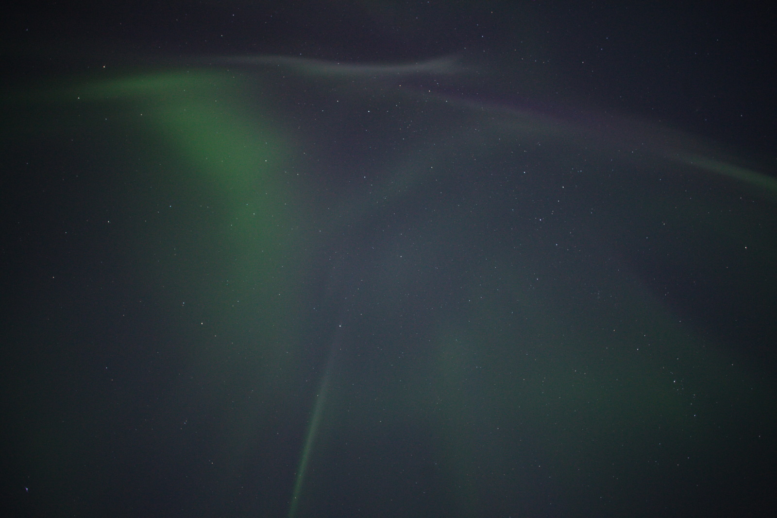 Northern Lights in Murmansk September 8, 2017 filmed by himself All mine - My, Polar Lights, Murmansk, Longpost