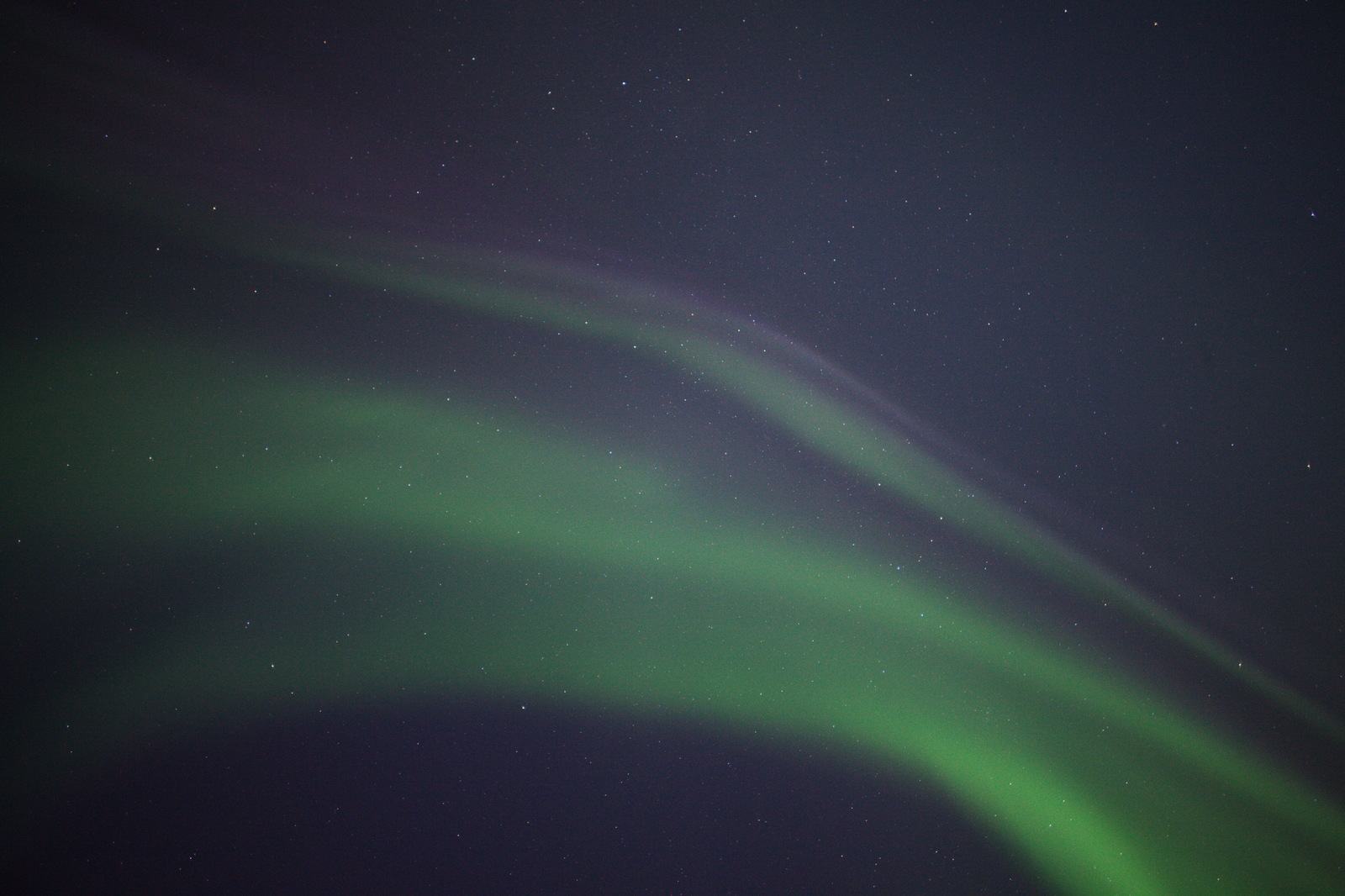 Northern Lights in Murmansk September 8, 2017 filmed by himself All mine - My, Polar Lights, Murmansk, Longpost