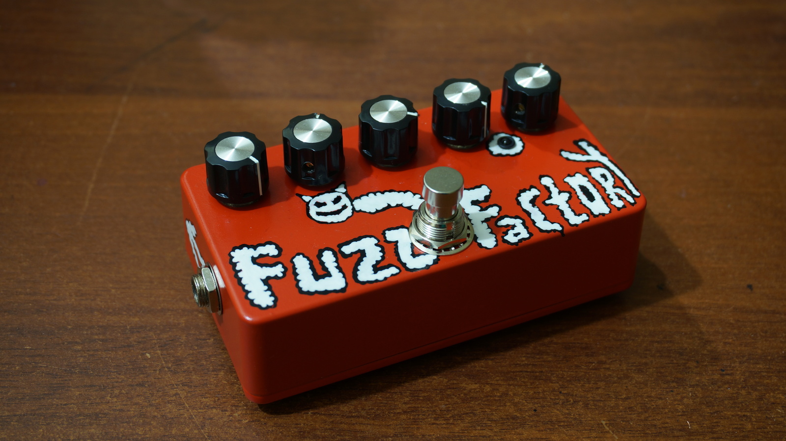 Fuzz Factory - guitar pedal. Hand painting. - My, Dyi, Handmade, Fuzz, Electronic, Pedalshop, Music effects, Guitar pedal, Longpost, With your own hands