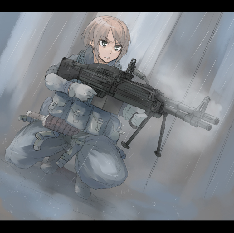 Anime military. - Anime Art, Арт, Аниме, Anime Military, Длиннопост