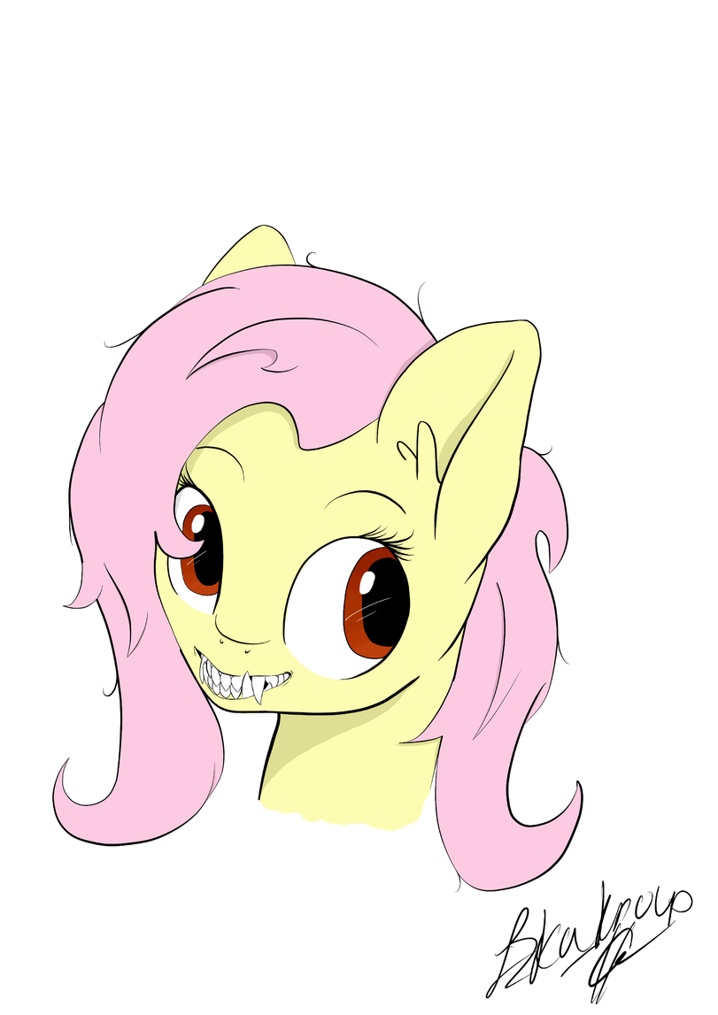 Teeth! - My little pony, Flutterbat