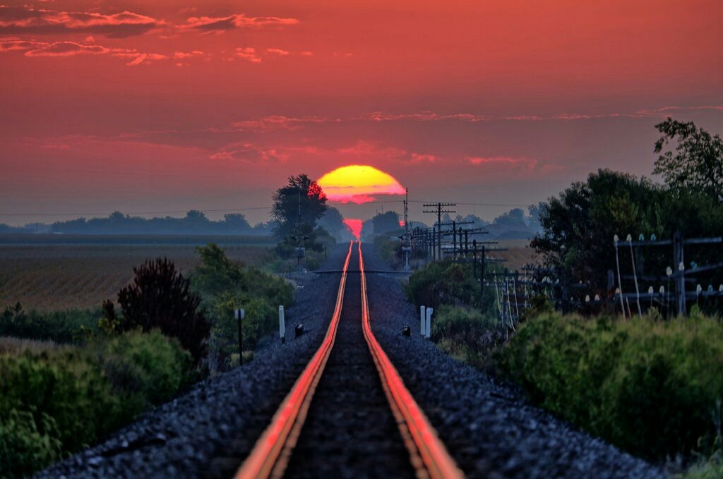 Beautiful photo - The photo, Railway, Reddit