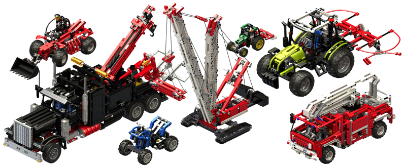 История lego technic (2001-2008) - Моё, LEGO, LEGO technic, Игрушки, История, Гифка, Длиннопост