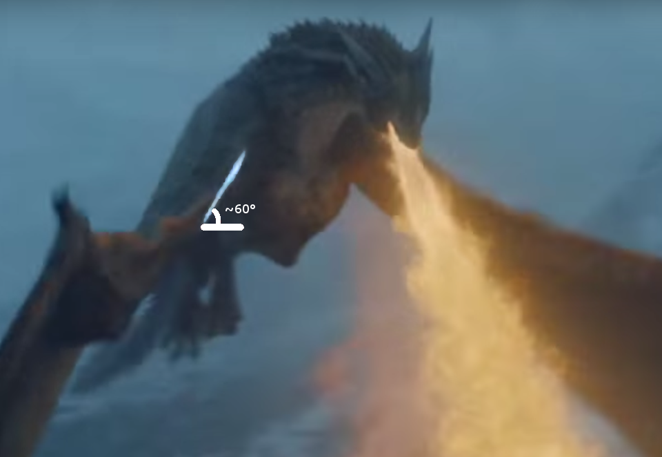 Spherical dragon in a vacuum - Game of Thrones, Physics, GIF, Longpost, Spoiler