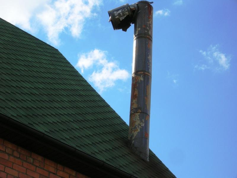 Poor chimneys or why condensate is dangerous. - Pipe, Chimneys, Boiler, Longpost