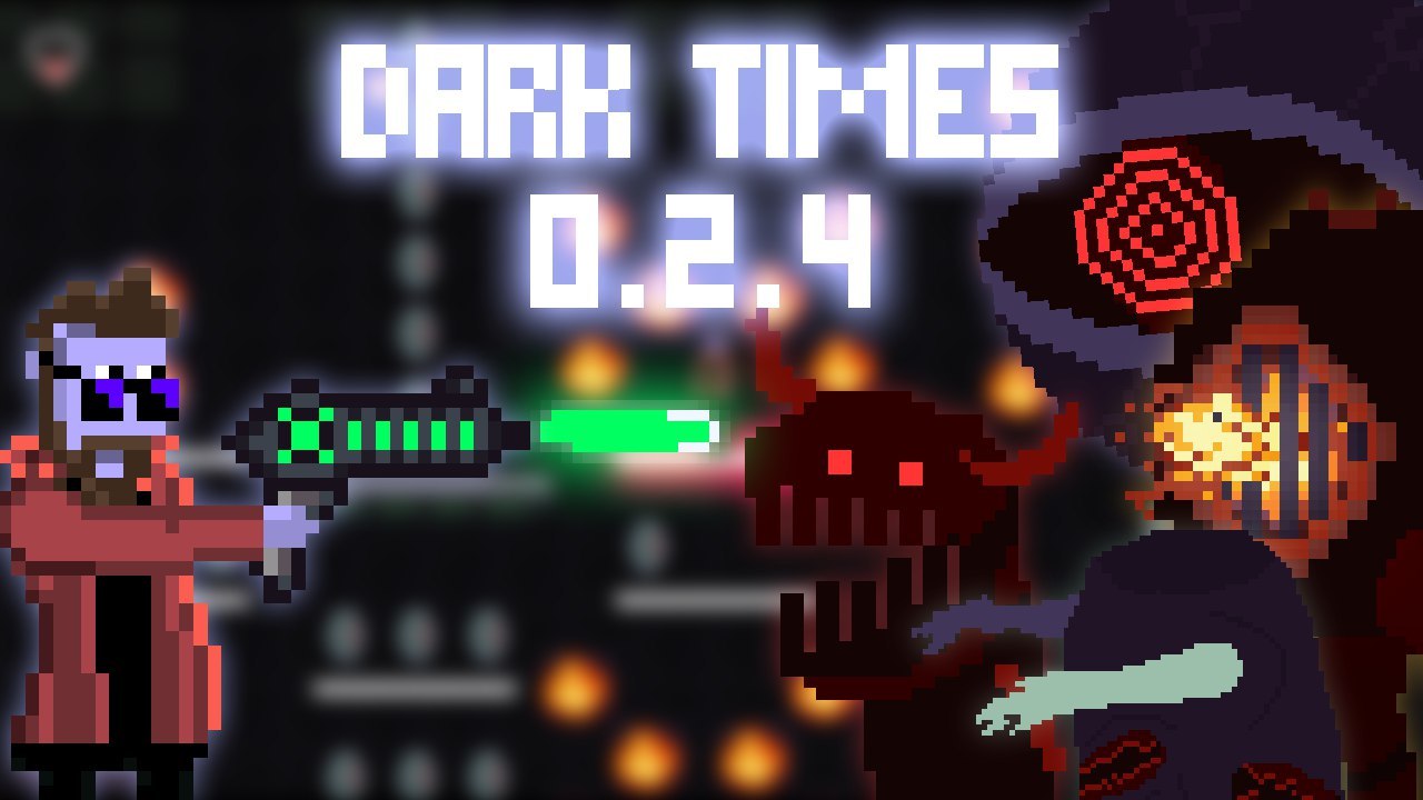 1 year from the start of Dark Times development. Almost. - My, Pixel Art, Gamedev, Инди, Development of, Video game, Longpost, GIF