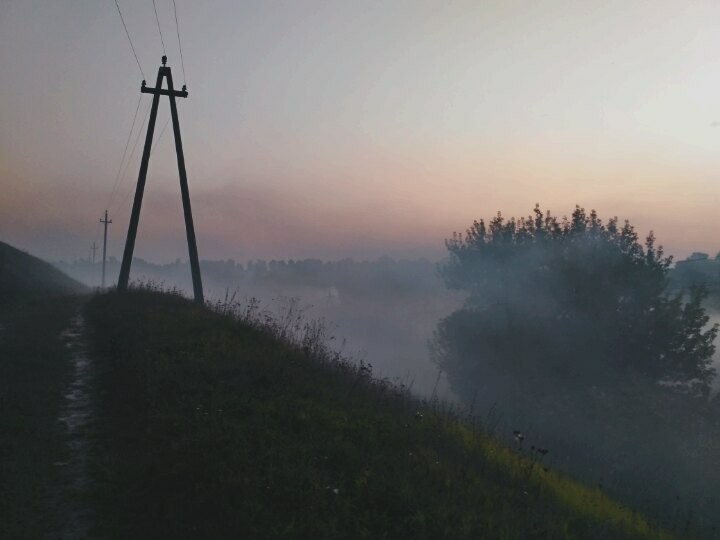 Aesthetics #beney - The photo, Fuck aesthetics, A train, Sunset, Longpost