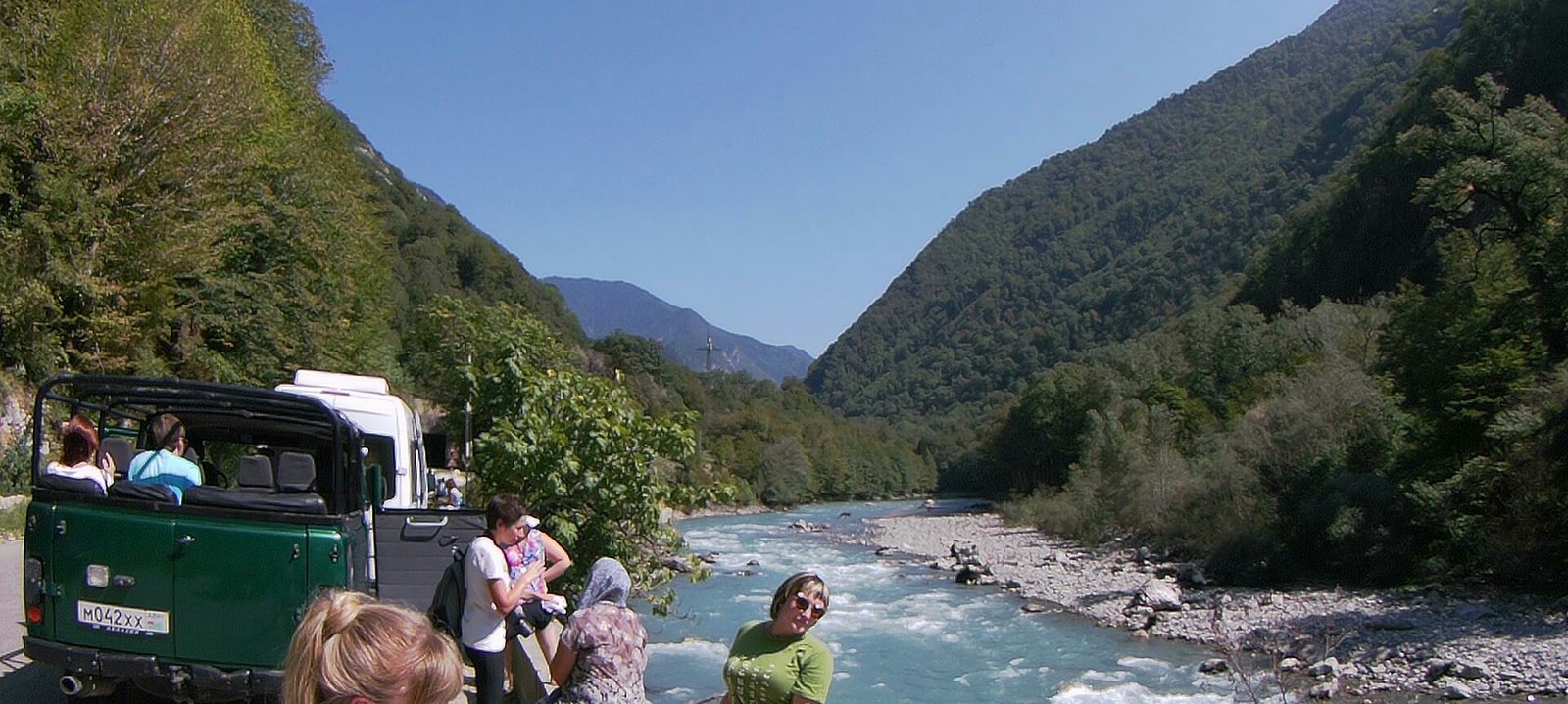 Abkhazia, Tsandrypsh. - My, Abkhazia, Tsandrypsh, September, Excursion, Longpost