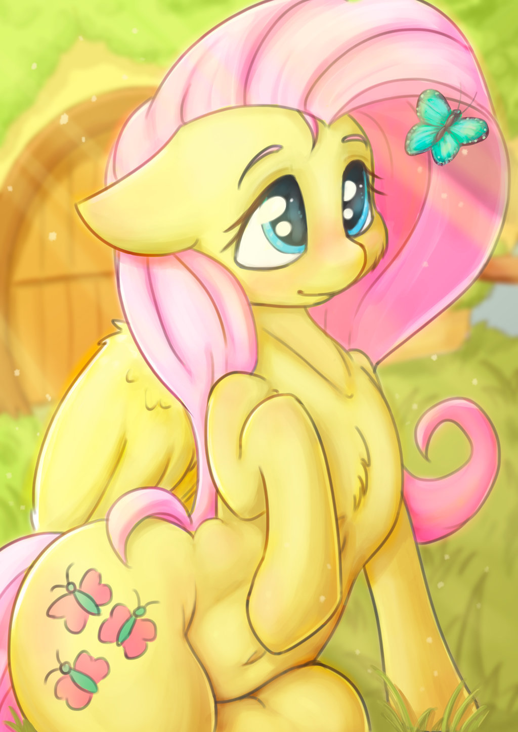 Fluttershy by Alcor90 - My Little Pony, Fluttershy, Alcor