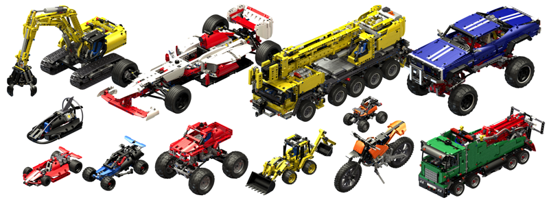 История lego technic (2009-наше время) - Моё, LEGO, LEGO technic, История, Игрушки, Длиннопост