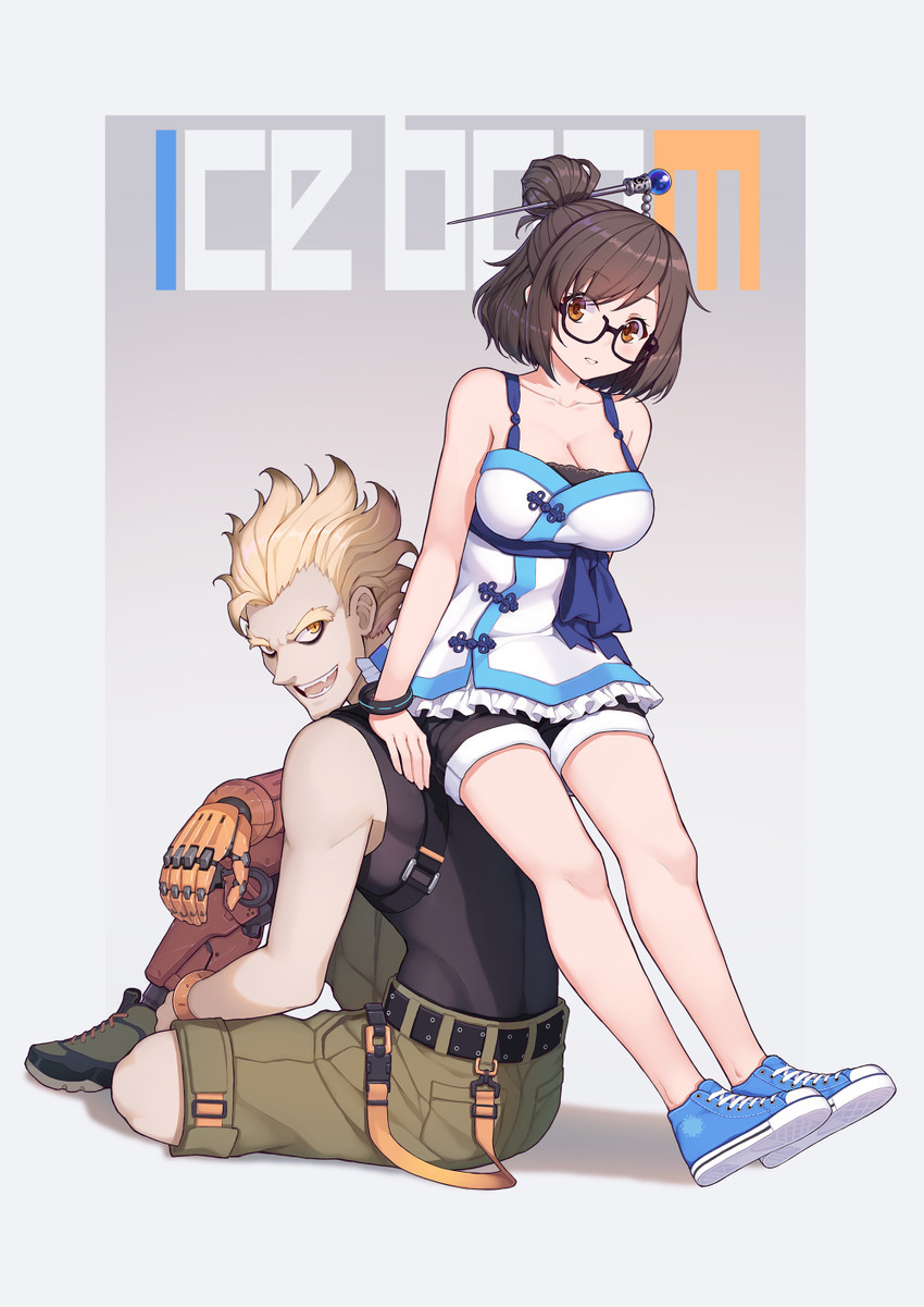 Overwatch art - Overwatch, Mei, Junkrat, Art, Game art, Blizzard