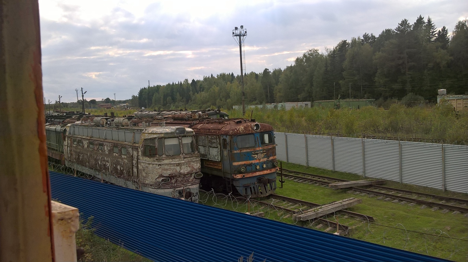 Cemetery of diesel locomotives - My, Locomotive, Russian Railways, , Work, Longpost