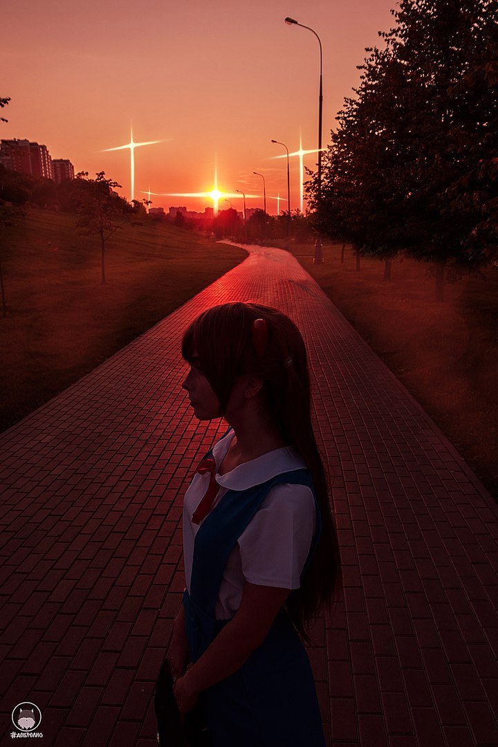 Очередной косплей рыжего электровеника... - Аниме, Косплей, Evangelion, Asuka Langley, Длиннопост