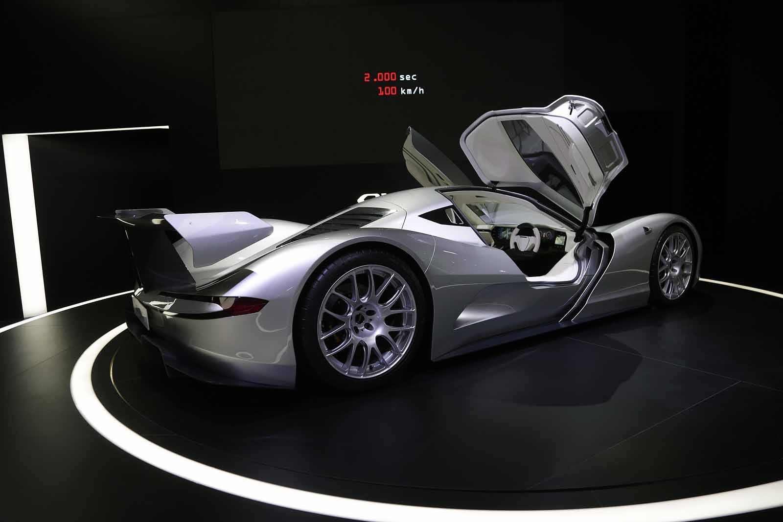 Supercar Aspark Owl became the lowest car in Frankfurt - Auto, Supercar, Japanese, Japan, The photo, Longpost