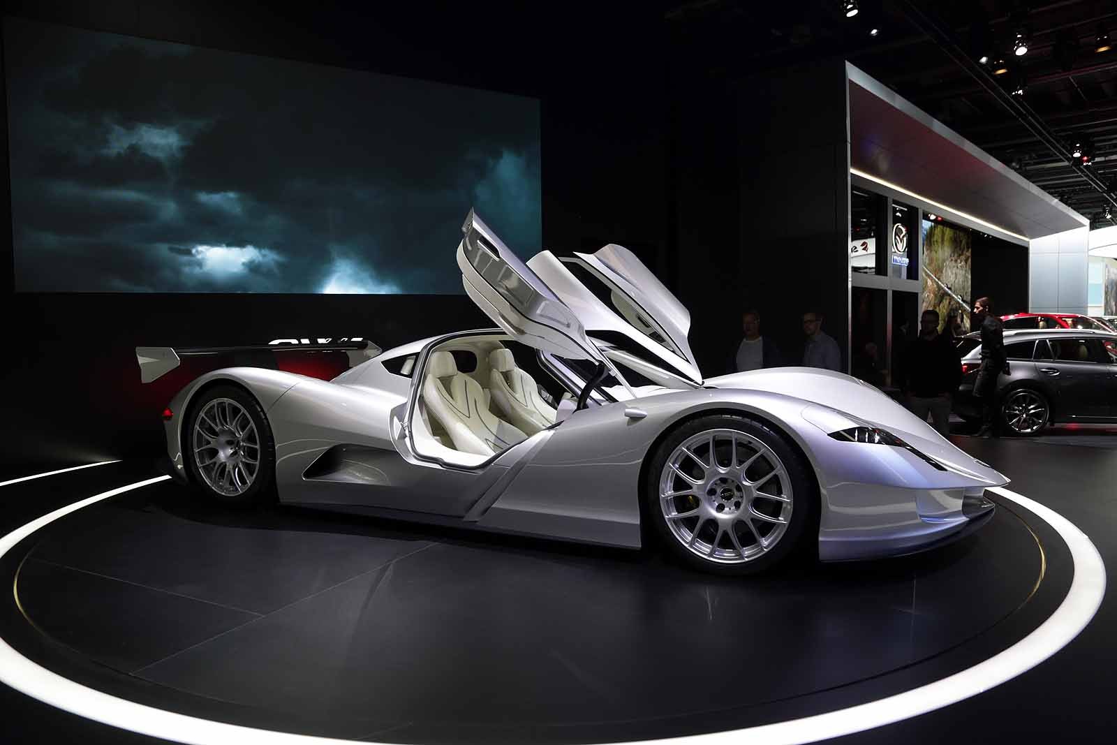 Supercar Aspark Owl became the lowest car in Frankfurt - Auto, Supercar, Japanese, Japan, The photo, Longpost