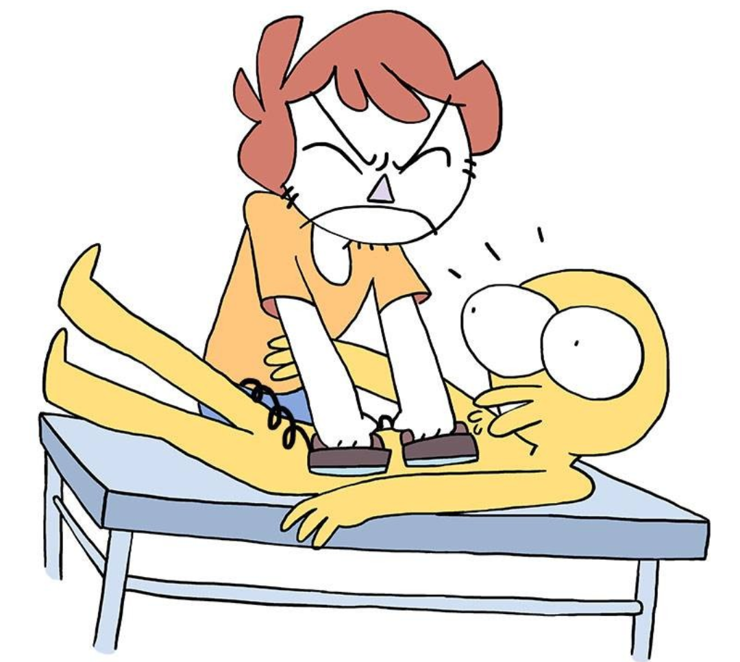 Defibrillator - My, Comics, Translation, Bluechair, Owlturd, Motivation, Longpost