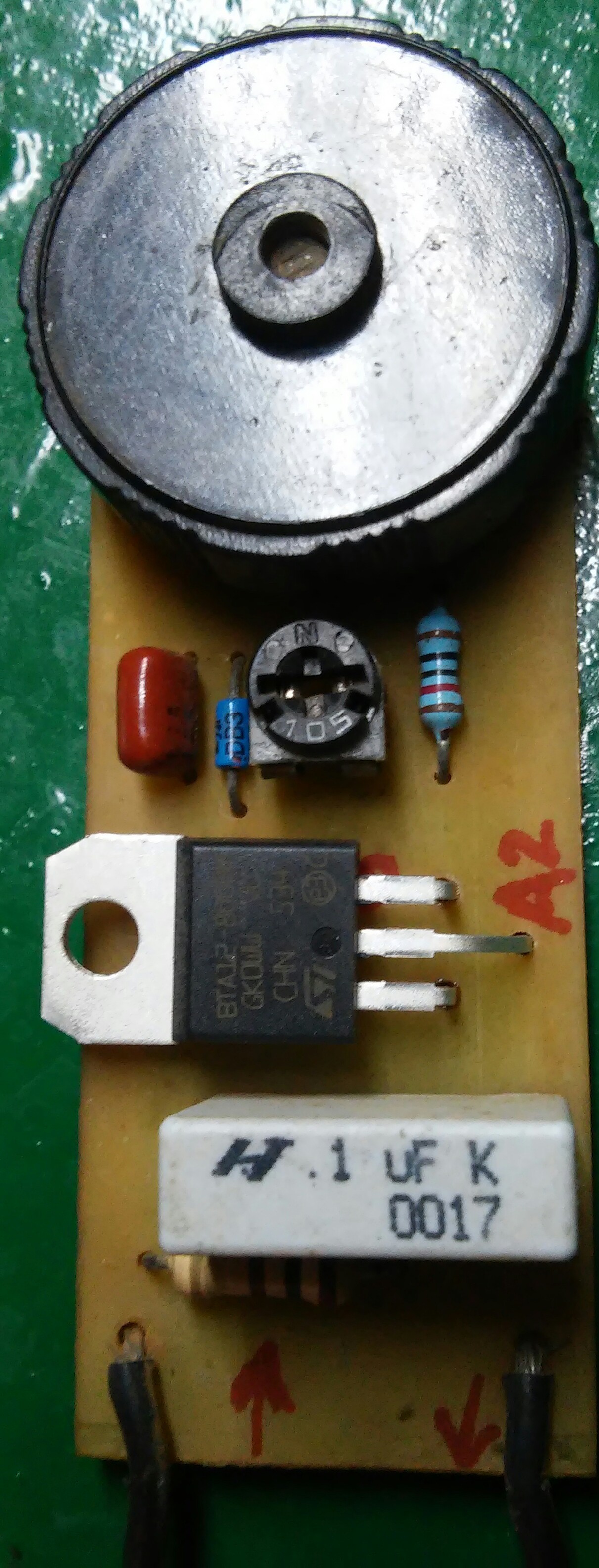 Dimmer for grinder on BTA triac - My, Electronics, Repairers Community, Bulgarian, Dimmer, The strength of the Peekaboo, 220 volt, Longpost