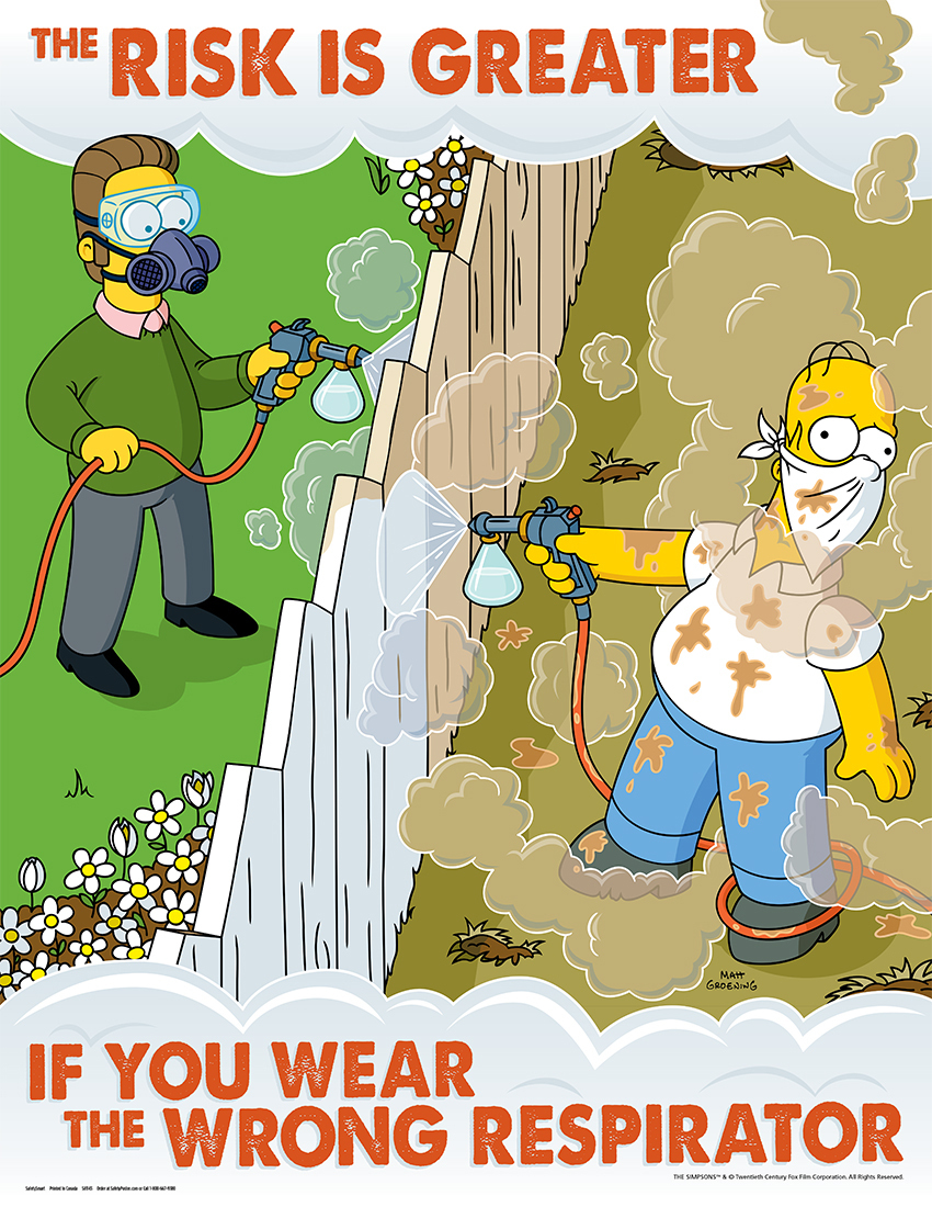 Posters The Simpsons Part 1 (Production) - The Simpsons, Poster, Production, Serials, Safety engineering, Longpost