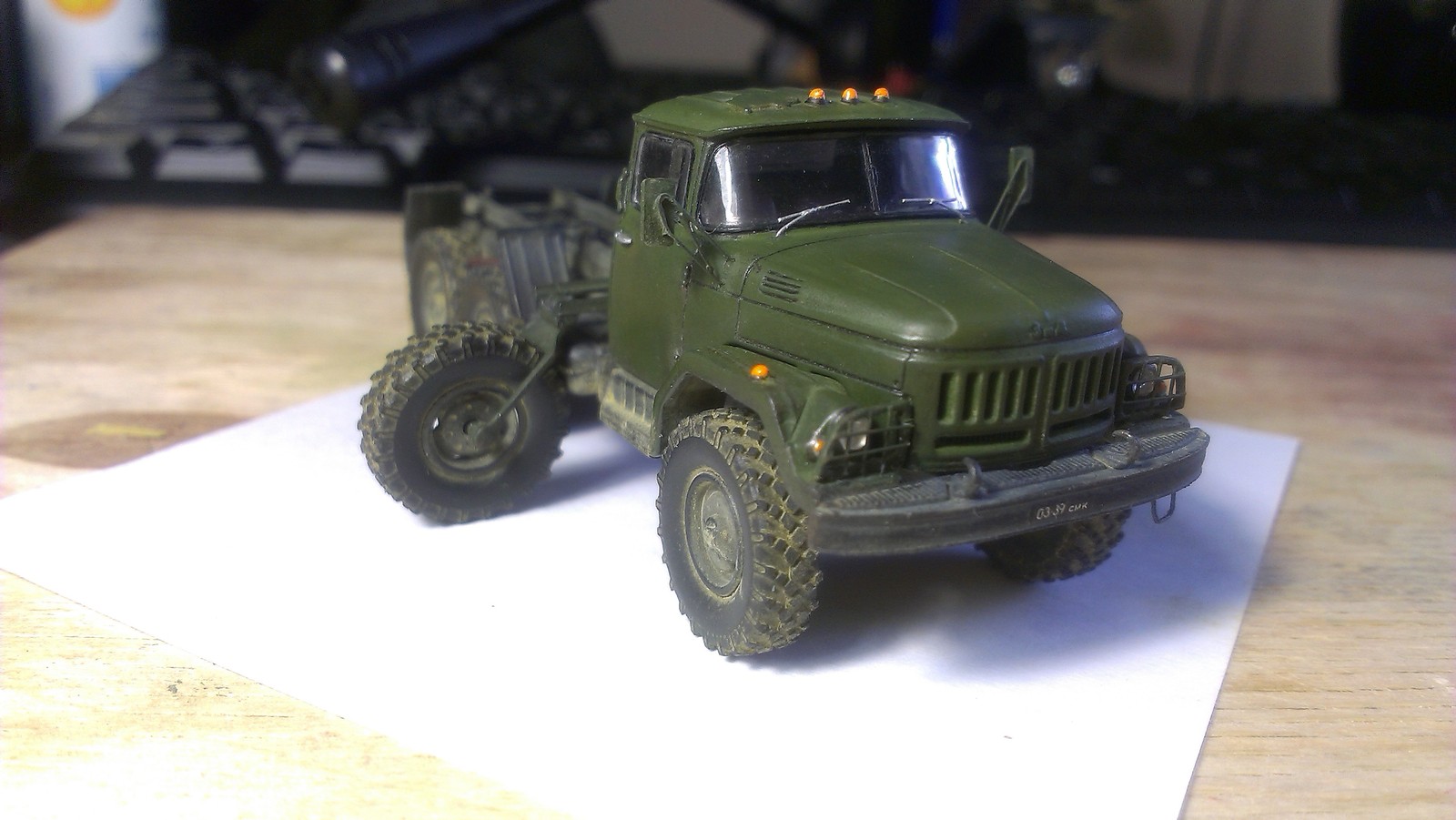 ZIL 131 from AVD - My, Zil 131, Avd, Stand modeling, Scale model, Longpost