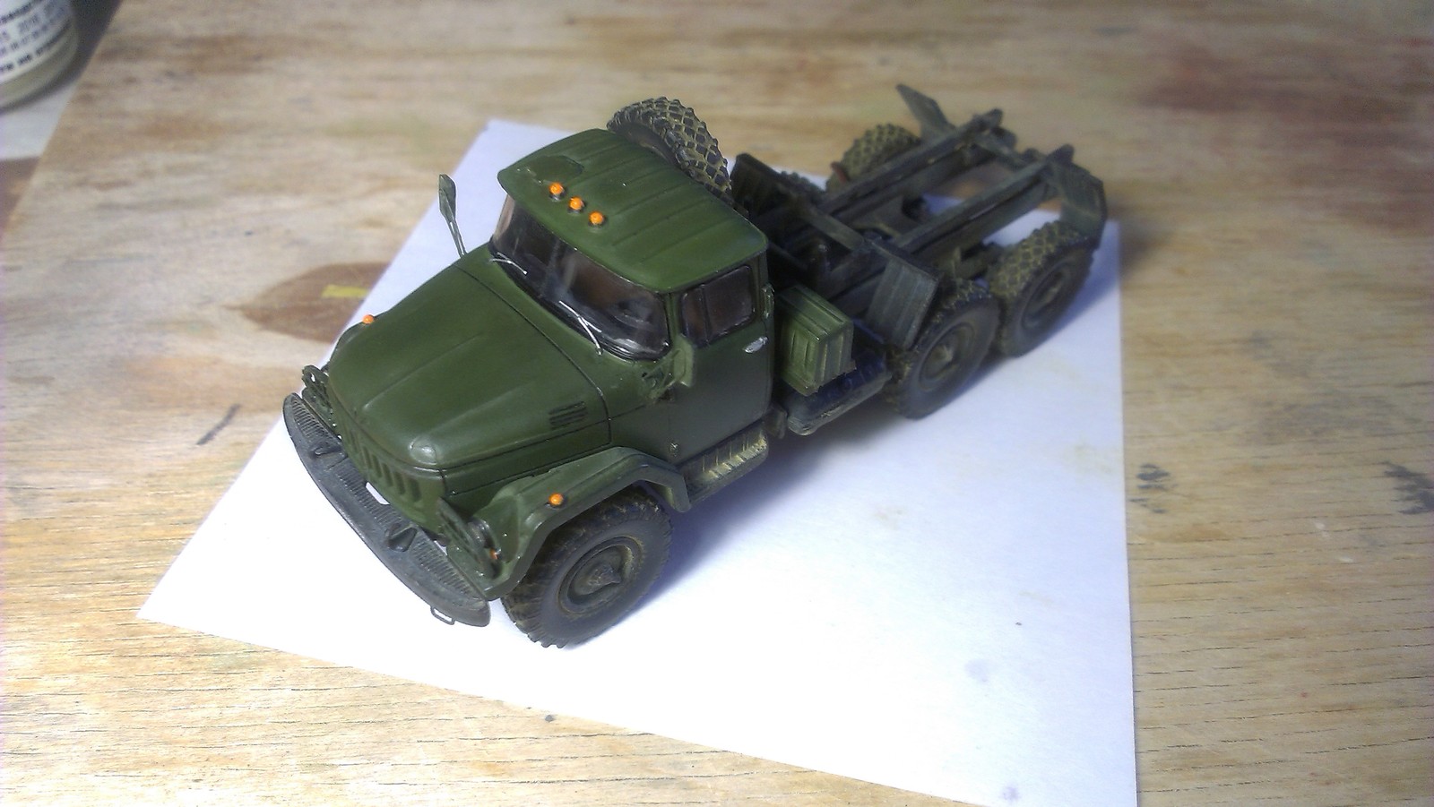 ZIL 131 from AVD - My, Zil 131, Avd, Stand modeling, Scale model, Longpost