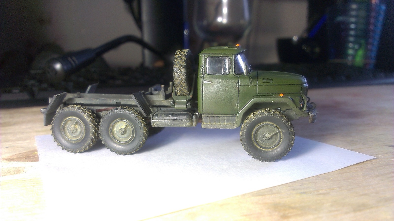 ZIL 131 from AVD - My, Zil 131, Avd, Stand modeling, Scale model, Longpost