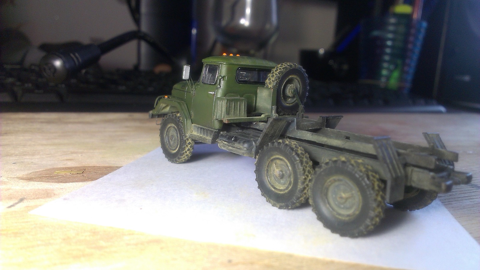 ZIL 131 from AVD - My, Zil 131, Avd, Stand modeling, Scale model, Longpost