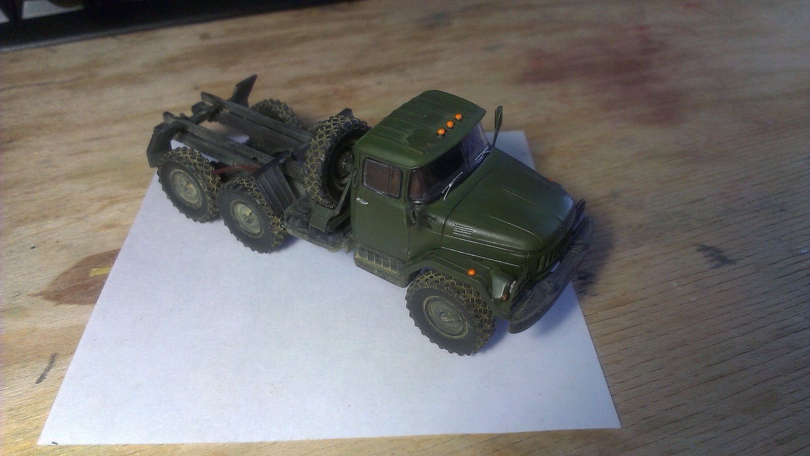 ZIL 131 from AVD - My, Zil 131, Avd, Stand modeling, Scale model, Longpost