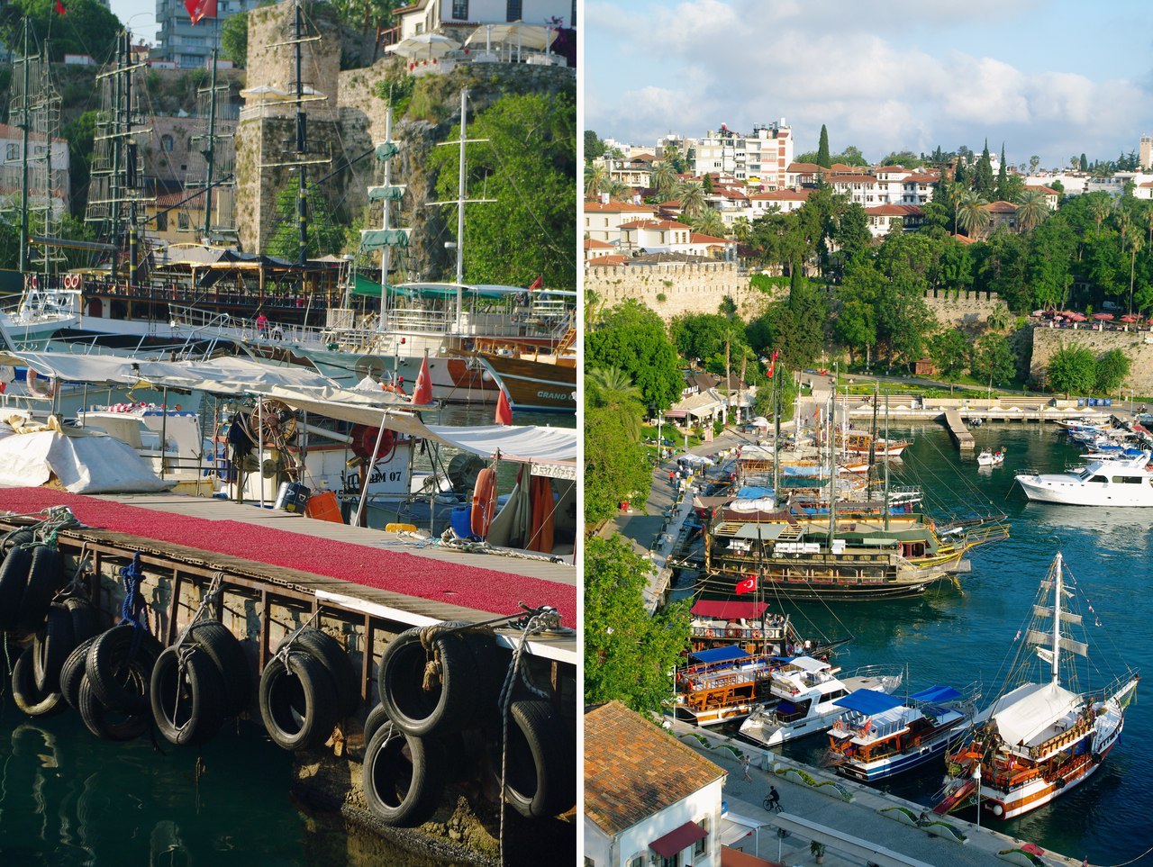 Antalya, port and old city. - My, Turkey, Tourism, Antalya, Old city, , The photo, Travels, Details, Longpost