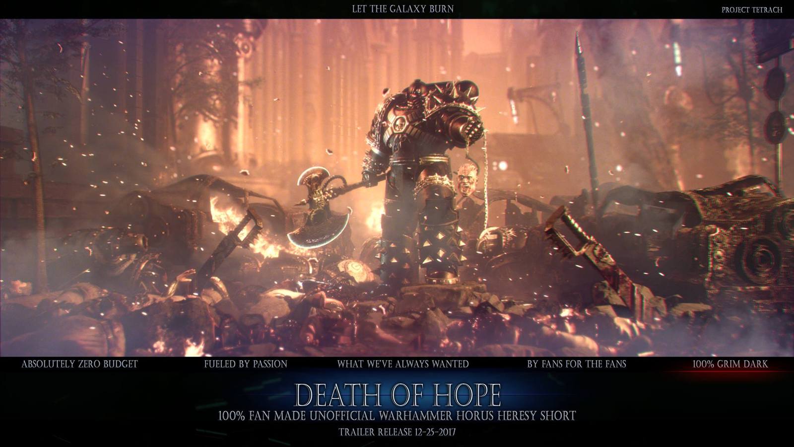 Dead hope. Вархаммер 40000 Death of hope. Death of hope Horus Heresy. Death of hope русская озвучка. Horus Heresy трейлер.