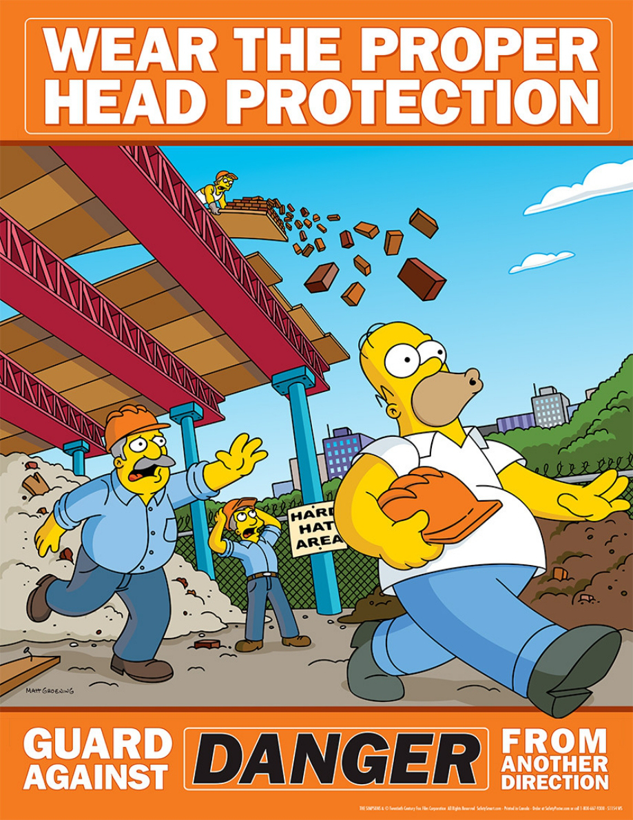 Posters The Simpsons Part 2 (Production) - The Simpsons, Poster, Production, Serials, Safety engineering, Longpost