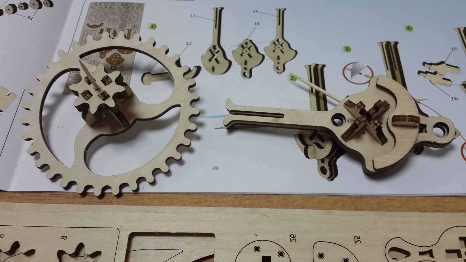 Gift for the chef - My, Ugears, Not advertising, Hobby, Crafts, Video, Longpost