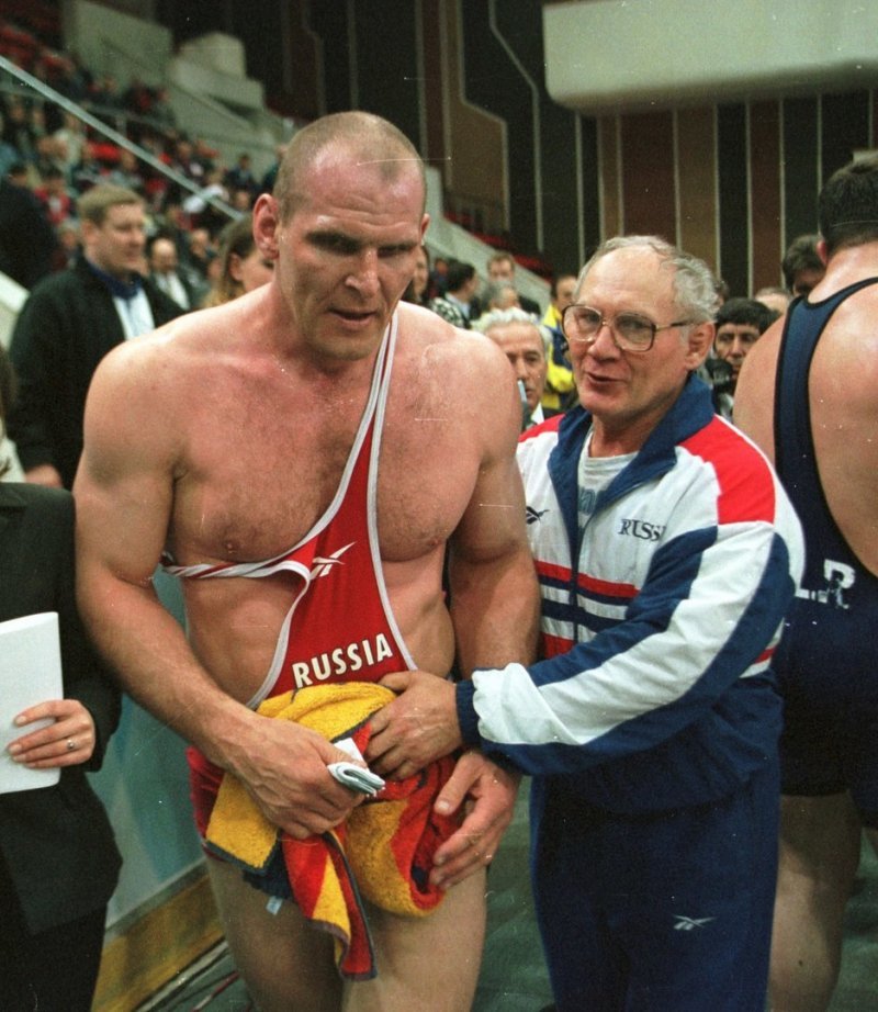 Anniversary of the Russian terminator Alexander Karelin. - Alexander Karelin, Fight, Sport, Athletes, Anniversary, Time is running, Longpost