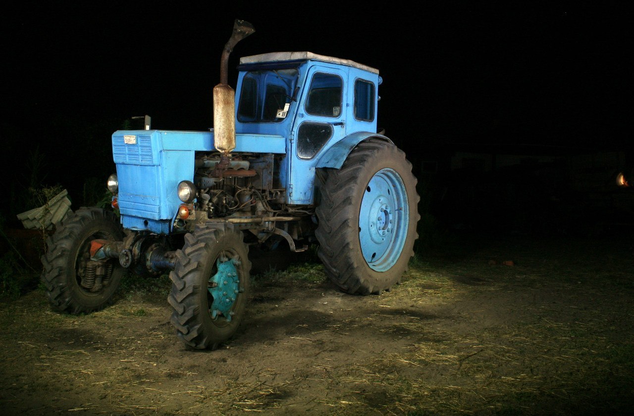 old hard worker - My, Tractor, Just, The photo