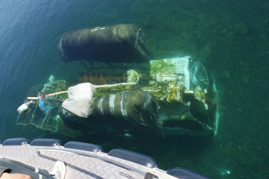 Rescuers raised 92 cars, 14 snowmobiles, a helicopter and a plane from the bottom of Lake Baikal. - Baikal, , Cleaning, Cleaning, Ministry of Emergency Situations, Garbage, Ecology, Video