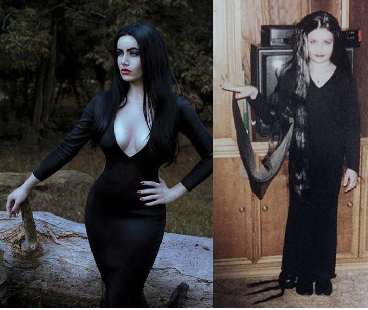 17 years later - Girls, Cosplay, It Was-It Was, The photo, Beautiful girl, Mortisha Addams