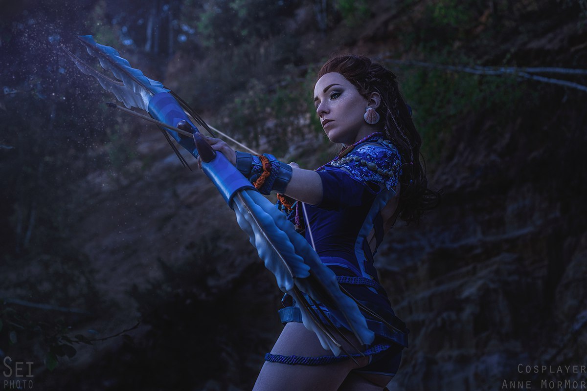 Mirana (Heiress of the Coastal Kingdom Set) - My, Cosplay, Russian cosplay, Mirana, Dota 2, , , Dota, Photoshop, Longpost