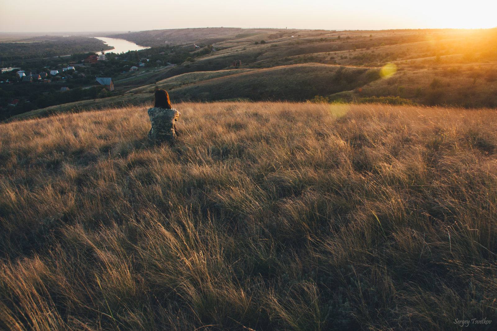 On the Sunset - My, Nature, Sunset, Landscape