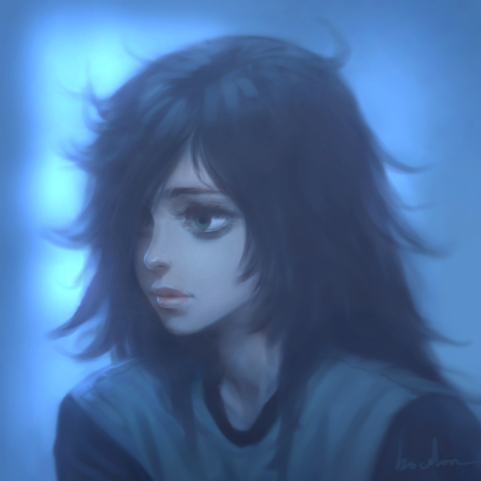 Kuroki Tomoko - Anime art, Anime, Watamote, Kuroki Tomoko, 