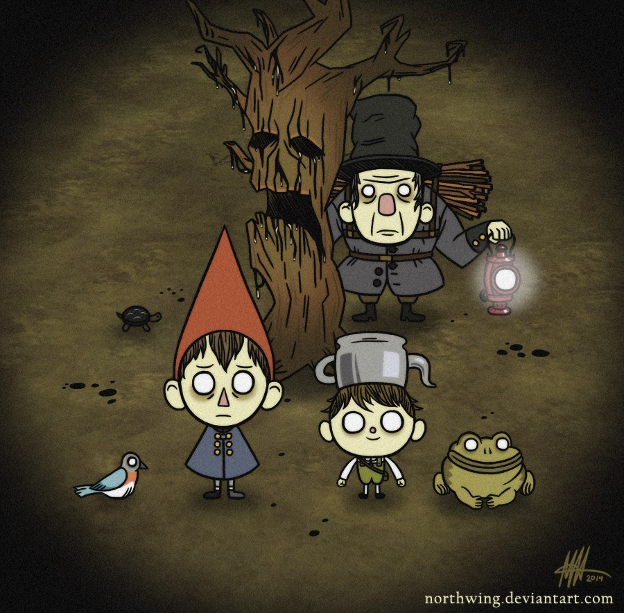 Possibly the best combination of cartoon and game. - Dont starve, Deviantart, Games, On the other side of the hedge