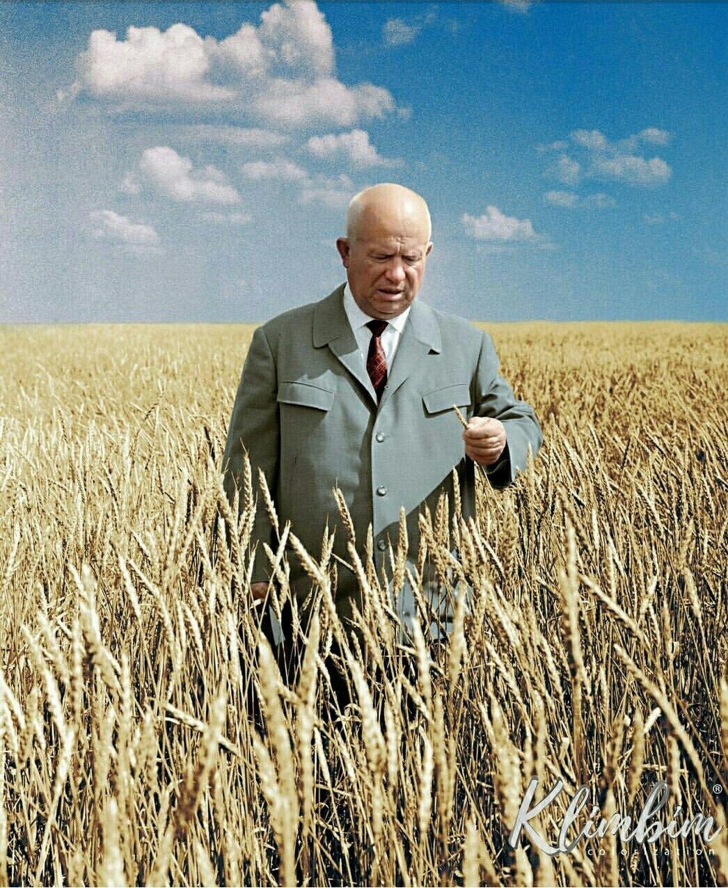 N.S. Khrushchev. - Khrushchev, Kazakhstan, 1964, the USSR, Nikita Khrushchev