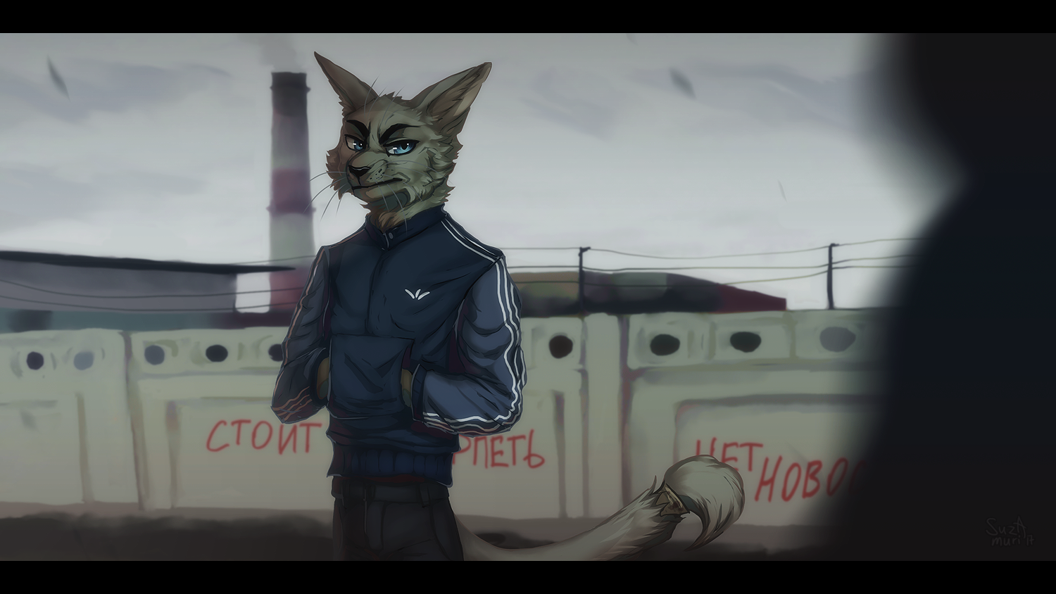 No news - Furry, Art, cat, Suzamuri