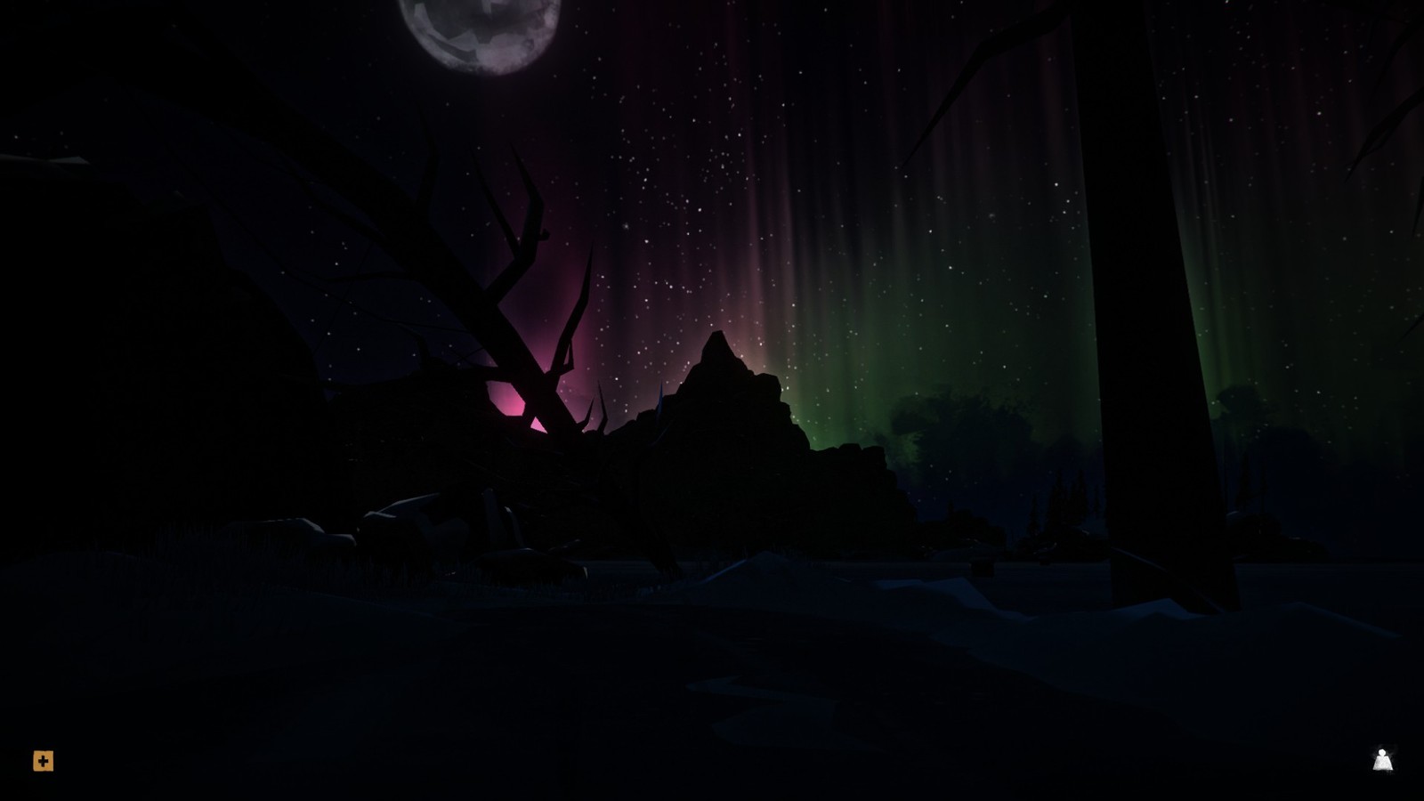 Красота в The Long Dark - Моё, Игры, The Long Dark, Скриншот, Красота, Полярное сияние, Длиннопост