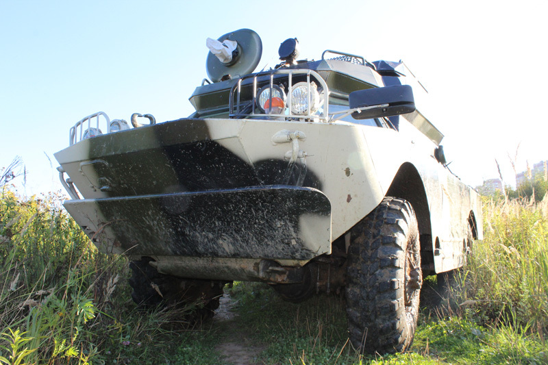 Pikabushniks ride the BRDM-2 - photo report and video - Atv, Brdm-2, Brdm, Peekaboo, Test Drive, Video, Longpost