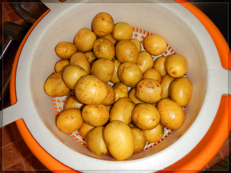 Potatoes from the fields - My, Cooking, Roast potatoes, Longpost