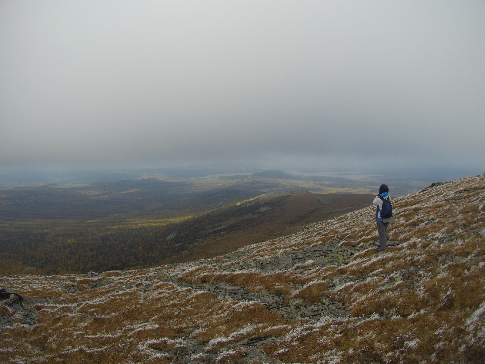 Mount Nurgush, Zyuratkul National Park. - My, The mountains, Nature, Chelyabinsk region, Zyuratkul, Snow, Longpost, GIF