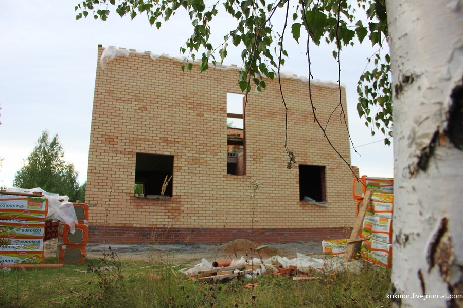 We build your house in 90 days. 43-59 days (18.09-24.09). Brick work completed - My, Home construction, My house, New building, Bricks, My, The photo, Kazan, Video, Longpost