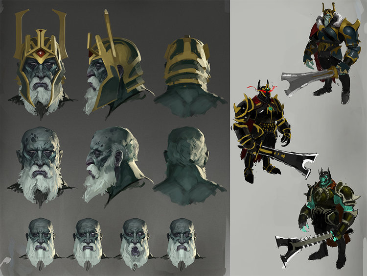 Dota 2 concept art - Dota 2, Dota 2 Art, Longpost, In contact with, Honestly stolen